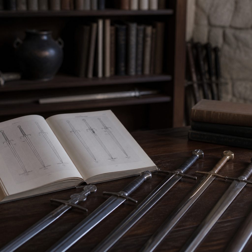 How a blade is read : The Oakeshott typology, type by type