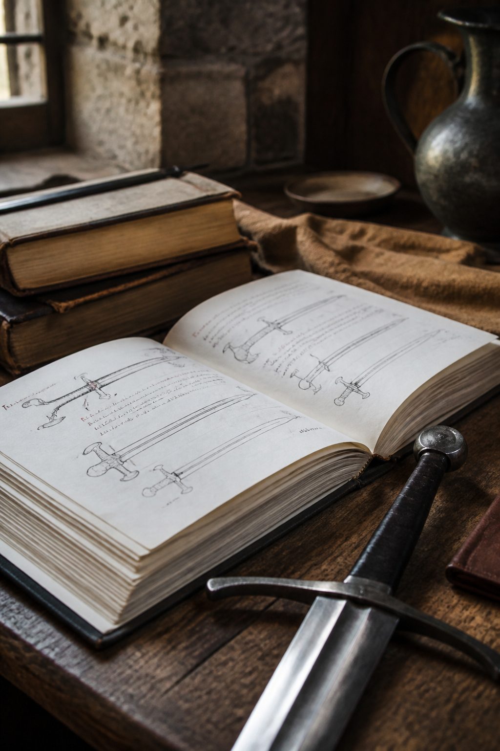 The fencing books : The longsword, 1350 to 1550: proportions, types and sources